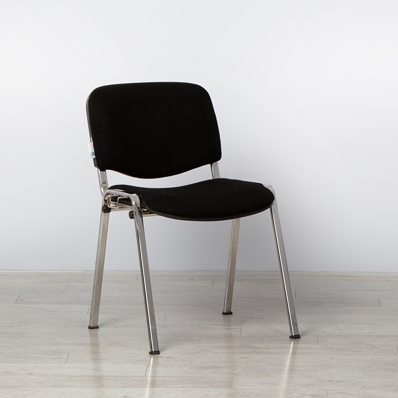 Black Conference Linking Chair Black Conference Linking Chair